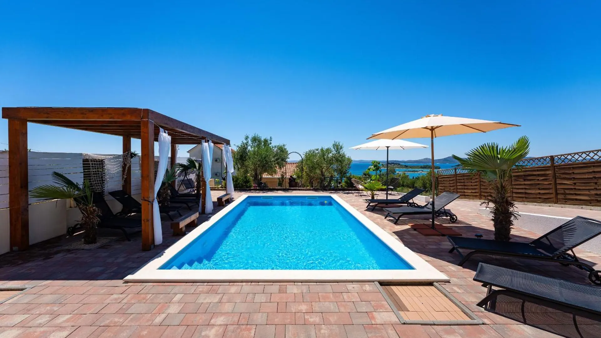 My Dalmatia - Sea View Villa Tonka With Private Swimming Pool And Home Gym Pakostane Holiday home