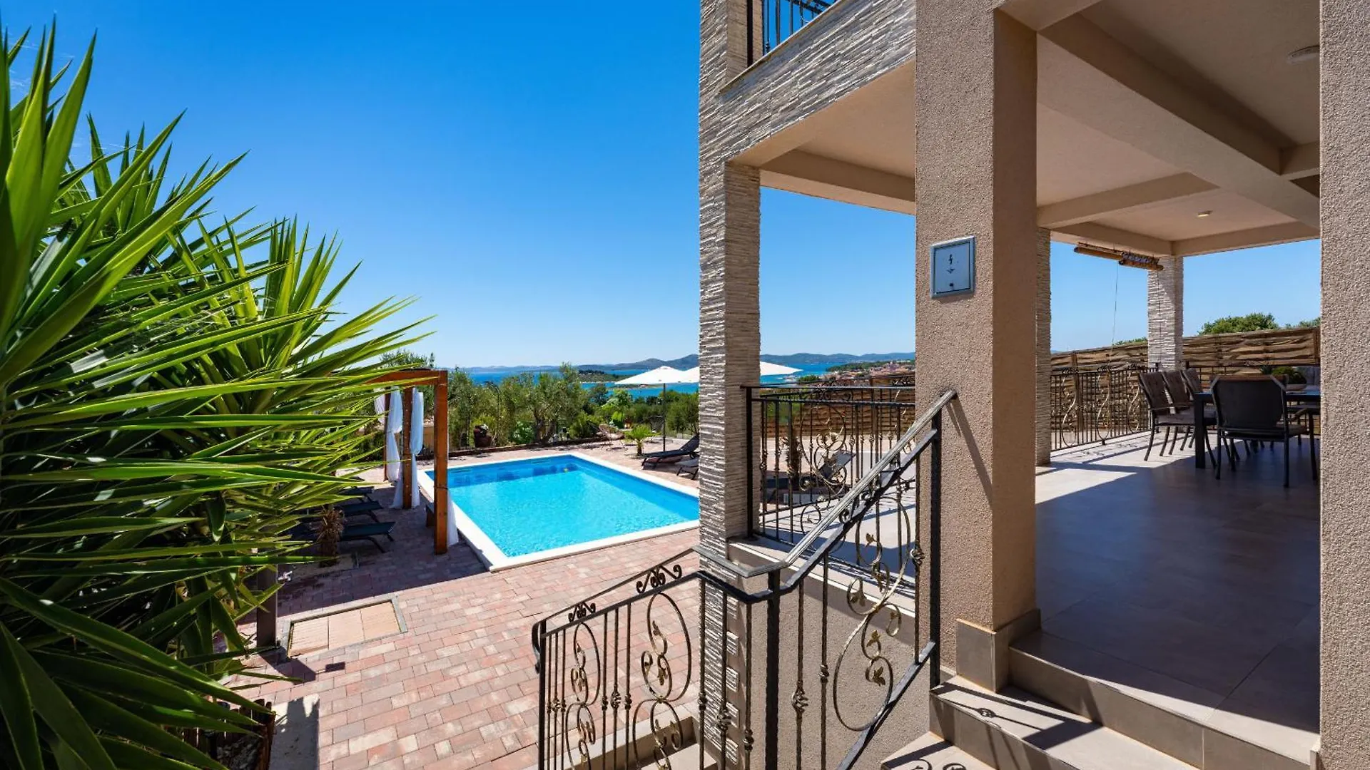 My Dalmatia - Sea View Villa Tonka With Private Swimming Pool And Home Gym Pakostane Holiday home