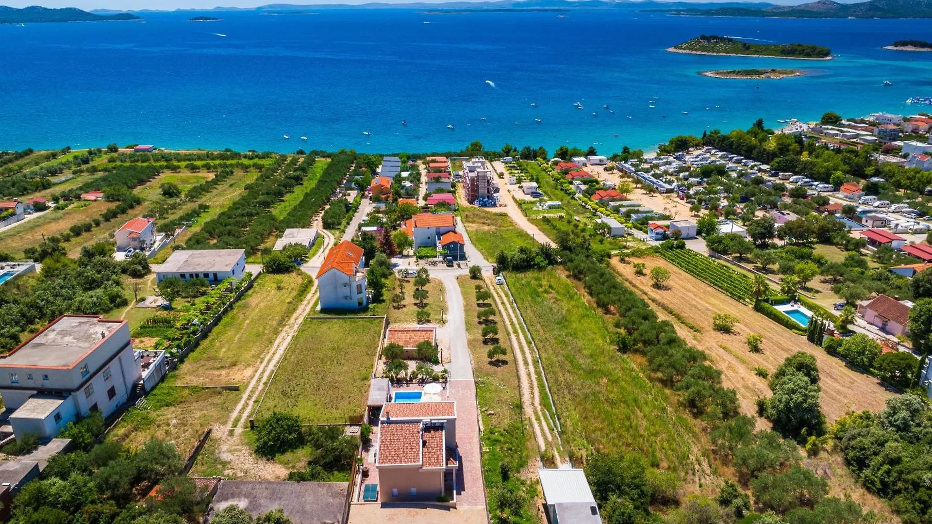My Dalmatia - Sea View Villa Tonka With Private Swimming Pool And Home Gym Pakostane 0*,  Croatia